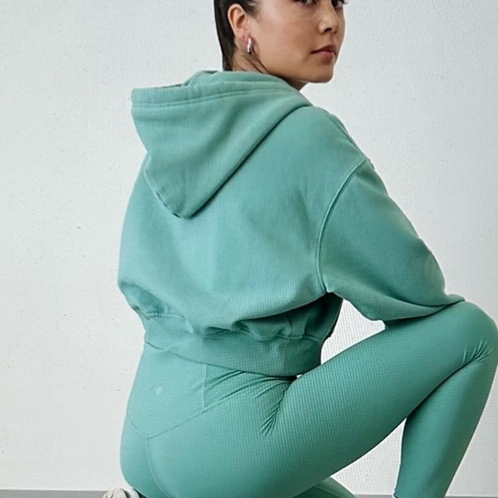 NEW Athleta forever fleece Zip-Up Hoodie